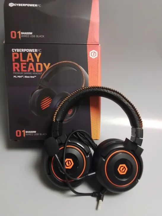 CYBERPOWERPC PLAY READY WIRED HEADSET 