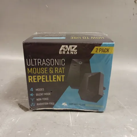 BOXED SEALED AMZ BRAND ULTRASONIC MOUSE & RAT REPELLENT 