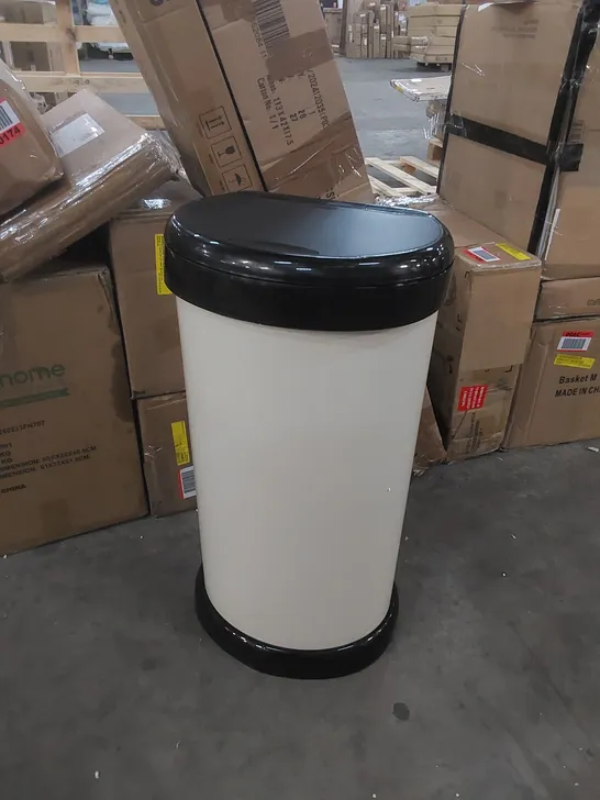 BOXED 42 LITRE TOUCH TOP WASTE BIN 