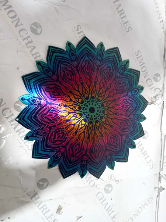 HOME2GARDEN OVERSIZED MANDALA WIND SPINNER