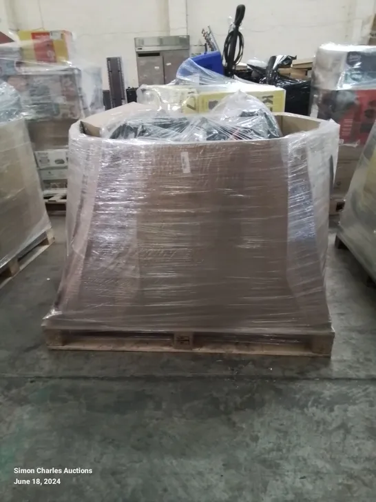 PALLET OF APPROXIMATELY 16 UNPROCESSED RAW RETURN HOUSEHOLD AND ELECTRICAL GOODS TO INCLUDE;