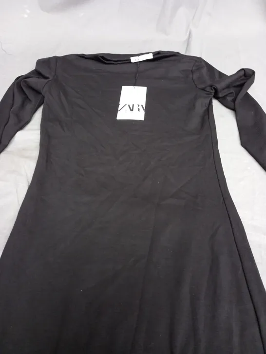 ZARA BLACK STRECH DRESS - EUR SMALL