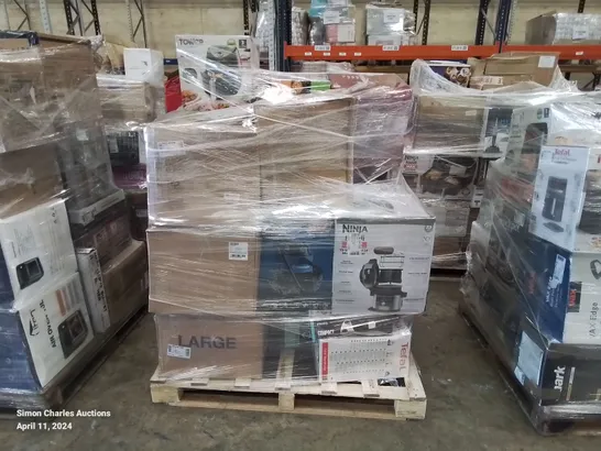 PALLET OF APPROXIMATELY 23 UNPROCESSED RAW RETURN HOUSEHOLD AND ELECTRICAL GOODS TO INCLUDE;