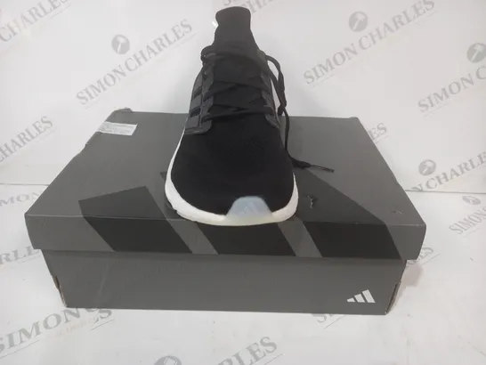 BOXED PAIR OF ADIDAS ULTRABOOST LIGHT SHOE SIN BLACK UK SIZE 9