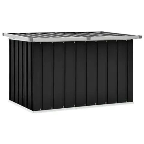 BOXED GARDEN METAL STORAGE BOX (1 BOX)