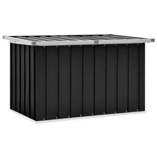 BOXED GARDEN METAL STORAGE BOX (1 BOX)