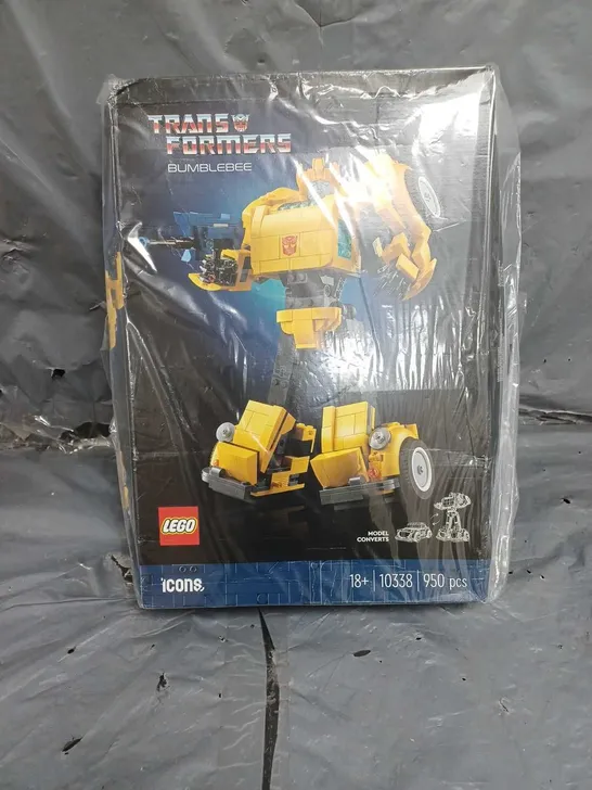 BOXED LEGO TRANSFORMERS BUMBLEBEE SET - 10338 RRP £79.99