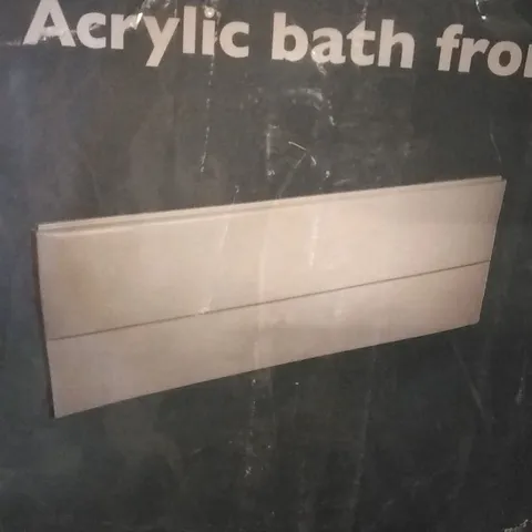 BOXED ACRYLIC BATH FRONT PANEL 