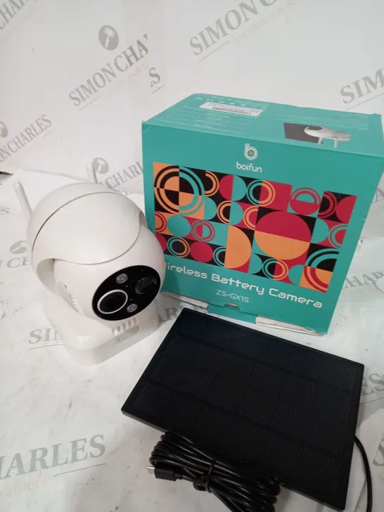 BOXED BOIFUN WIRELESS BATTERY CAMERA 