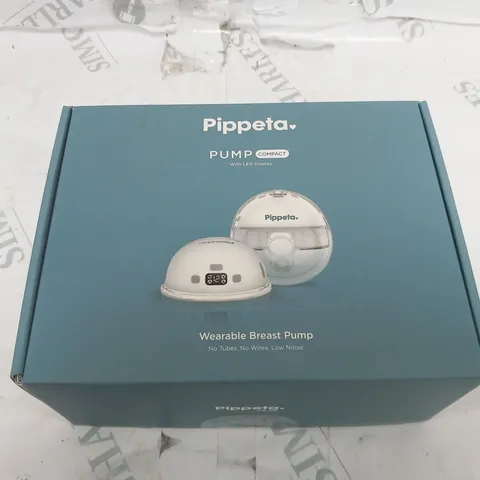 BOXED PIPPETA PUMP COMPACT WEARABLE BREAST PUMP