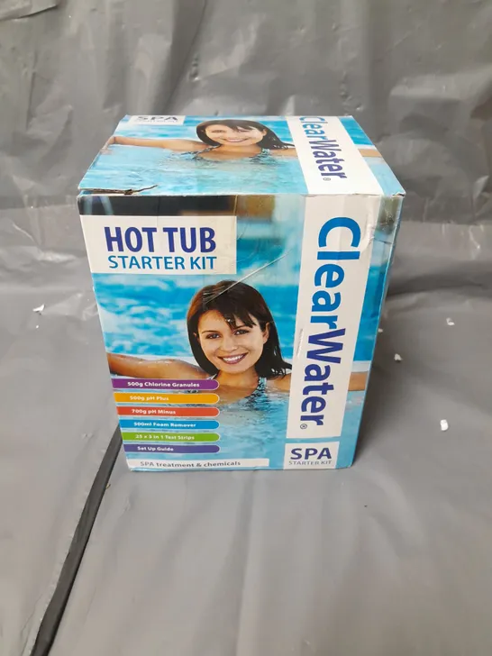 CLEARWATER HOT TUB STARTER KIT RRP £34.99