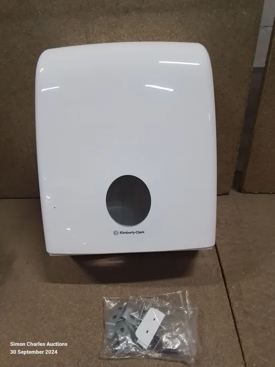 BOXED KIMBERLY CLARKE PAPER TOWEL DISPENSER 