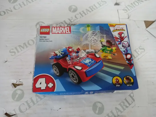 LEGO MARVEL SPIDER MANS CAR AND DOC OCK 10789