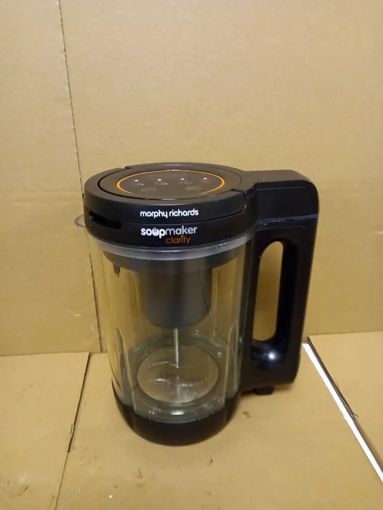 MORPHY RICHARDS CLARITY SOUP MAKER