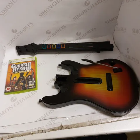 GUITAIR HERO3 AND GUITAR - XBOX 360 