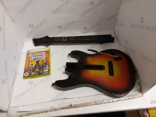 GUITAIR HERO3 AND GUITAR - XBOX 360 