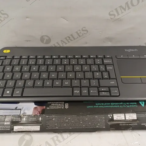 LOGITECH K400 PLUS KEYBOARD