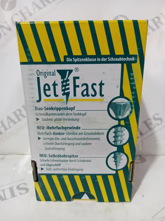 BOXED JETFAST UNIVERSAL SCREWS - 6X100 TX30 (APPROXIMATELY 100)