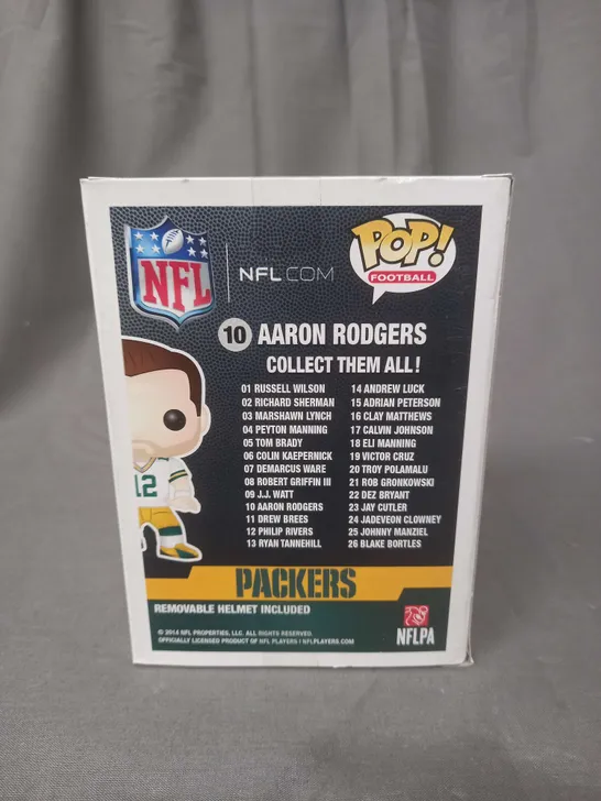 POP! FOOTBALL PACKERS - AARON RODGERS VINYL FIGURE - 10