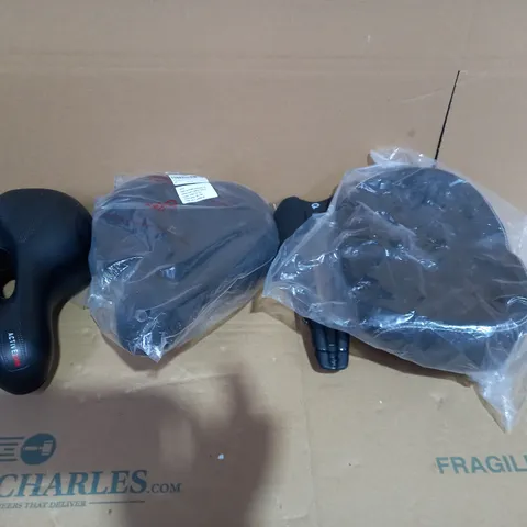 4 ASSORTED CYCLE SEATS