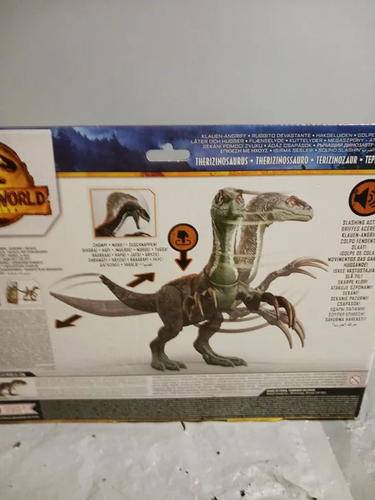 JURASSIC WORLD DOMINION THERIZINOSAURUS ANIMATED TOY