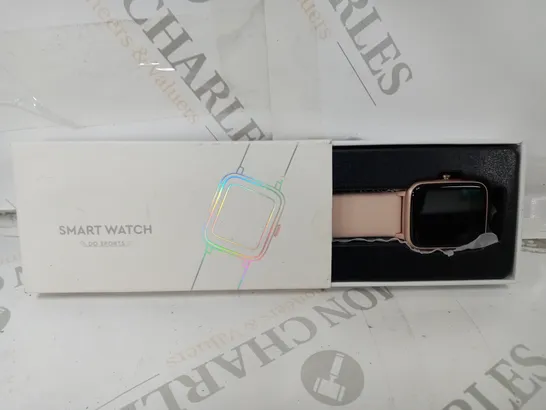 BOXED UNBRANDED SMART WATCH IN PINK