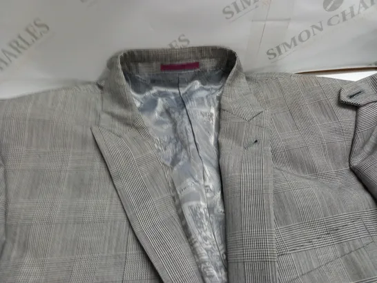 NEXT WOOL BLEND SUIT JACKET AND TROUSERS - SLIM FIT 44R