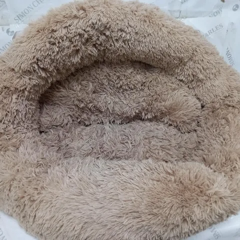 COZEE PAWS ODOUROLOGY FLUFFY ROUND PET BED - LARGE