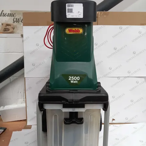 WEBB ELECTRIC IMPACT SHREDDER