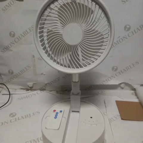 BELL & HOWELL OSCILLATING FOLDING RECHARGEABLE FAN