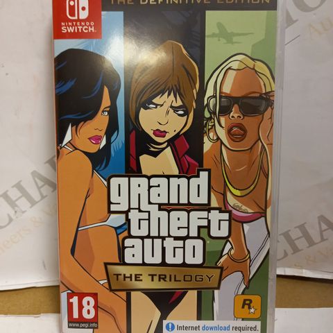 GRAND THEFT AUTO THE TRILOGY NINTENDO SWITCH GAME