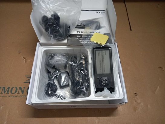 BOXED PYLE 480P VEHICLE DASH CAM WITH GPS LOGGER