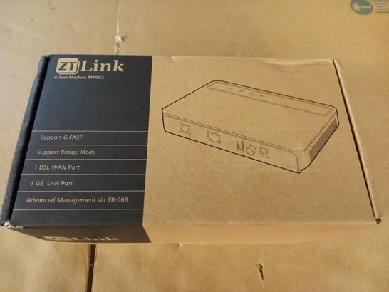 BOXED ZT LINK G.FAST MODEM MT992