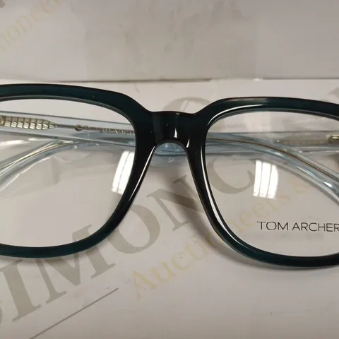 TOM ARCHER BLUE FRAMED FASHION GLASSES