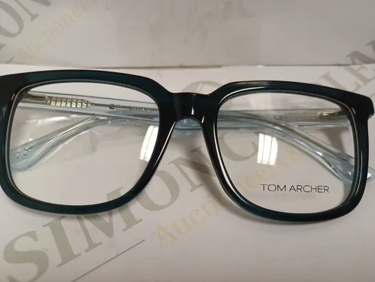 TOM ARCHER BLUE FRAMED FASHION GLASSES