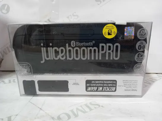 JUICEBOOMPRO PORTABLE BLUETOOTH SPEAKER 