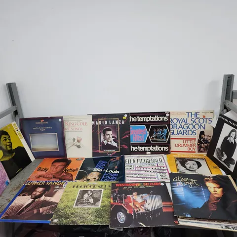 A COLLECTION OF 35 X VINYL RECORDS. MAINLY 60S 70S 80S.