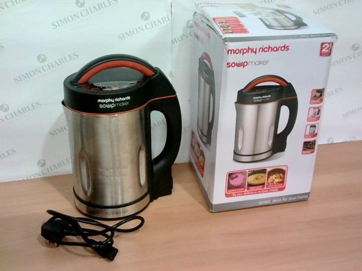 morphy richards clarity soup maker 1.6 l