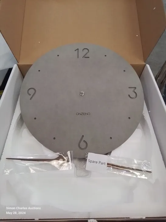 BOXED STYLISH WOODEN WALL CLOCK