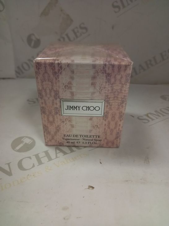 BOXED AND SEALED JIMMY CHOO EAU DE TOILETTE 40ML