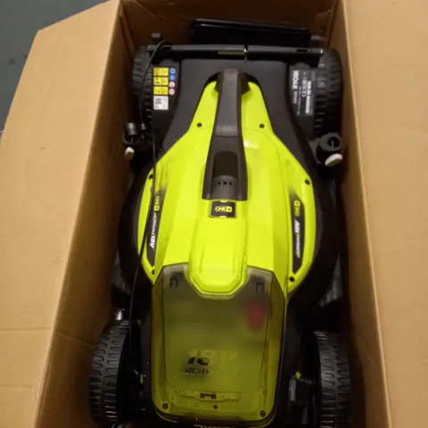 RYOBI CORDLESS LAWNMOWER 