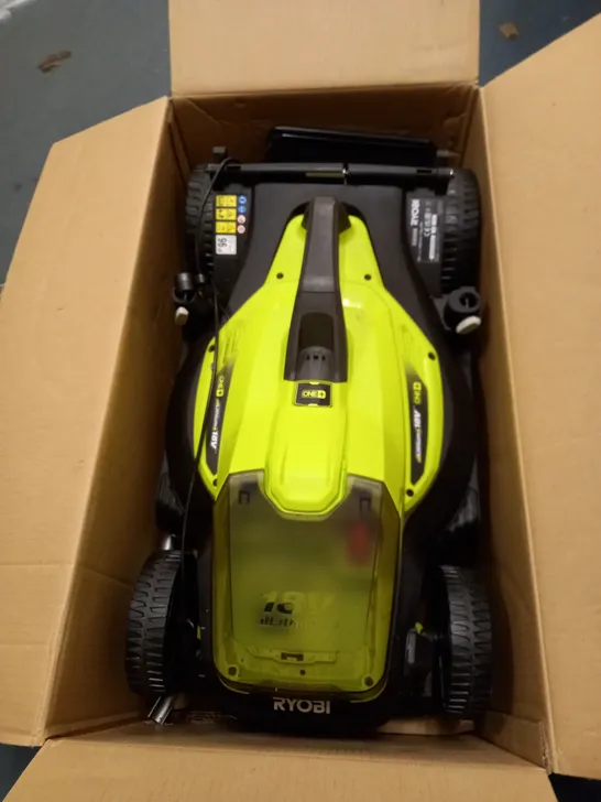 RYOBI CORDLESS LAWNMOWER 