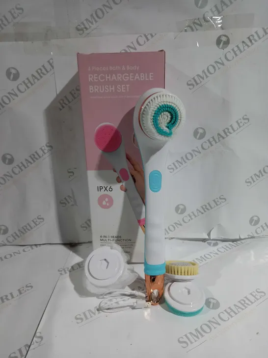 BOXED RECHARGEABLE BRUSH SET 