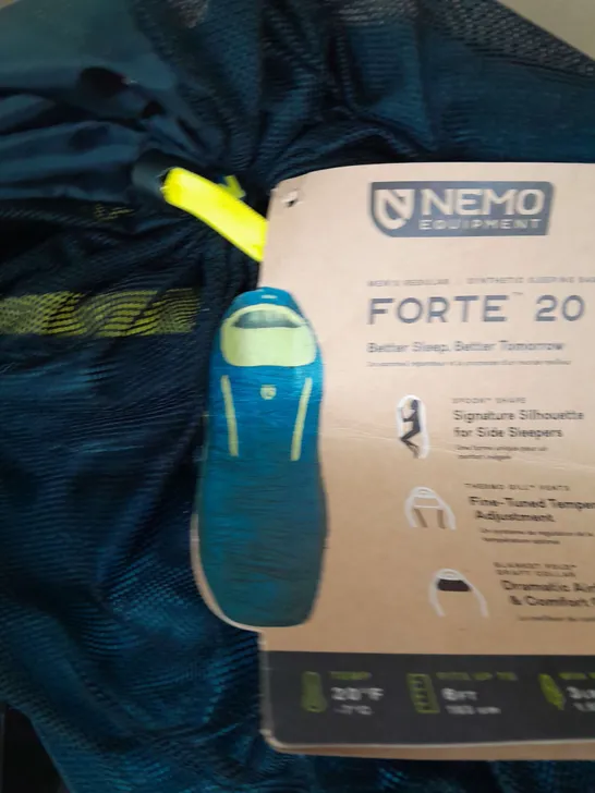 NEMO EQUITMENT FORTE 20 SLEEPING BAG