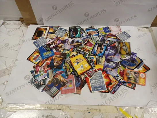 LOT OF APPROXIMATELY 50 ASSORTED TRADING/TRAINING CARDS 