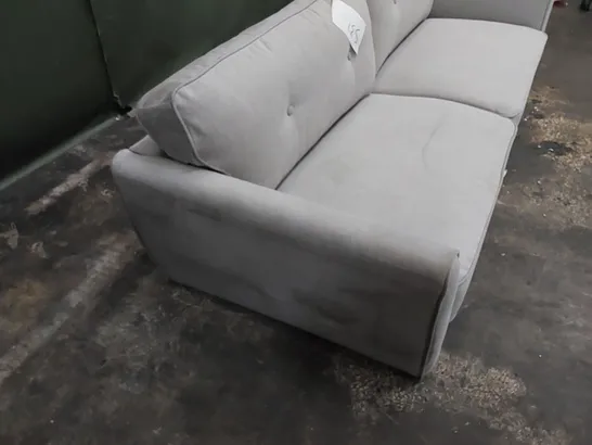 DESIGNER LARGE SOFA UPHOLSTERED IN FABRIC 