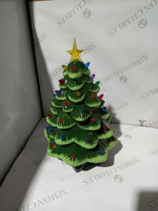 MR CHRISTMAS ILLUMINATED CERAMIC NOSTALGIC TREE