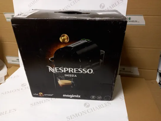 MAGIMIX NESPRESSO INISSIA COFFEE POD MACHINE 