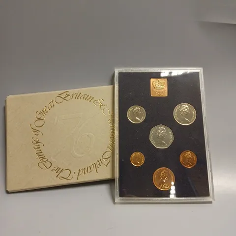 ROYAL MINT QUEEN ELIZABETH II 1976 COIN COLLECTION 