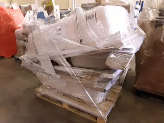 PALLET OF APPROXIMATELY 4 BATHTUBS 